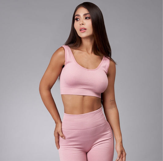 TOP SEAMLESS - AURORA ROSA