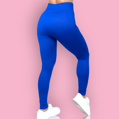 LEGGINS SEAMLESS - Ref BASIC AZUL REY